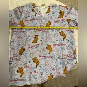 Scooby Doo Scrub Top